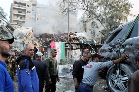 Iran vows revenge on Israel after Damascus embassy attack.
